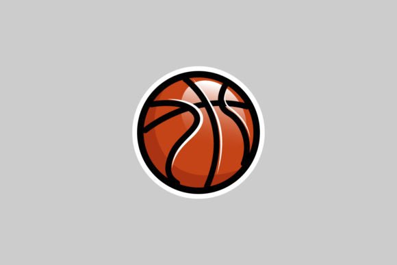 Basketball Sport Sticker Vector Design Graphics