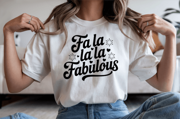 Fa La La La Fabulous Christmas SVG