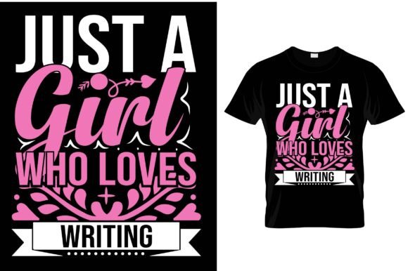 Just a Girl Who Loves Writing Svg Graphics