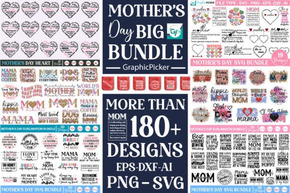 Mother's Day SVG Bundle for Crafts