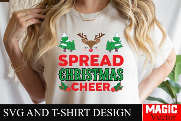Spread Christmas Cheer SVG Cut File