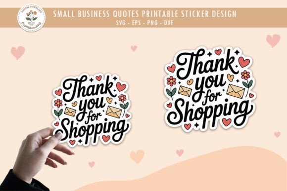 Thank You for Shopping SVG PNG